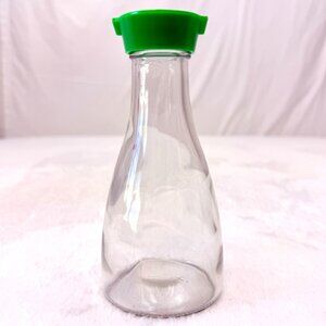 Soy Sauce Bottle Glass Green Cap Empty Standard Restaurant Size Brand New
